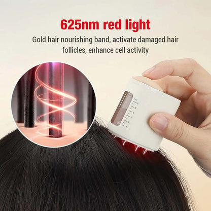 Micro-current Scalp Massage Comb Medicine Liquid Oil Applicator