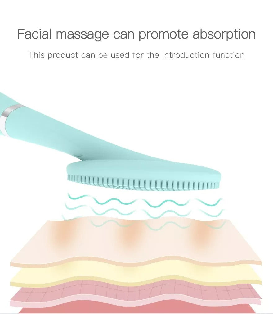 Silicone Electric Facial Cleansing Brush