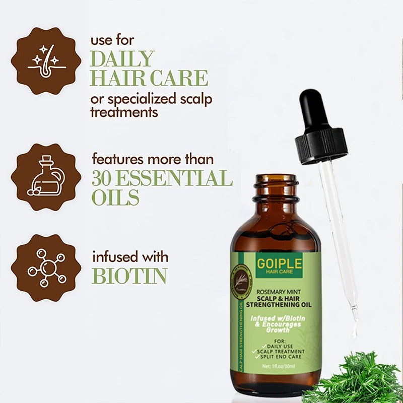 GOIPLE 30ML Rosemary Hair Oil