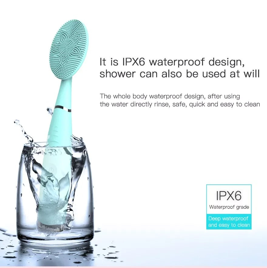 Silicone Electric Facial Cleansing Brush